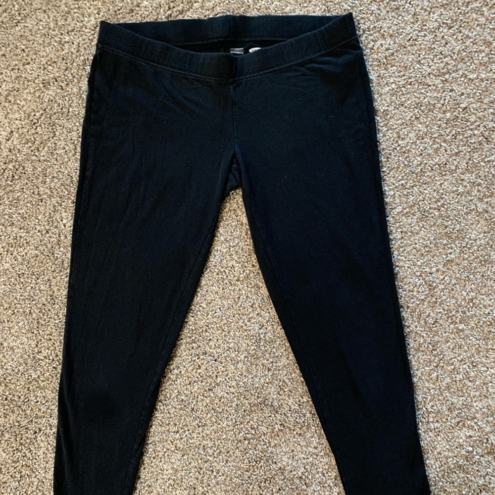 Old Navy Black Maternity Leggings